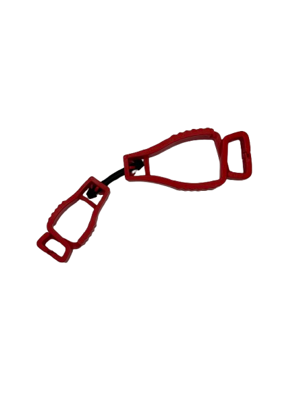 Swivel glove clip